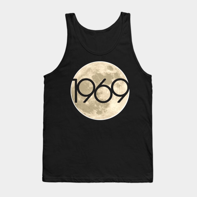 1969 Moon Shot 50th Anniversary Apollo 11 Lunar Landing Tank Top by Styleuniversal